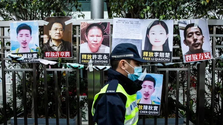 China a condamnat la peste 10 ani de închisoare două figuri proeminente care militau pentru drepturile omului