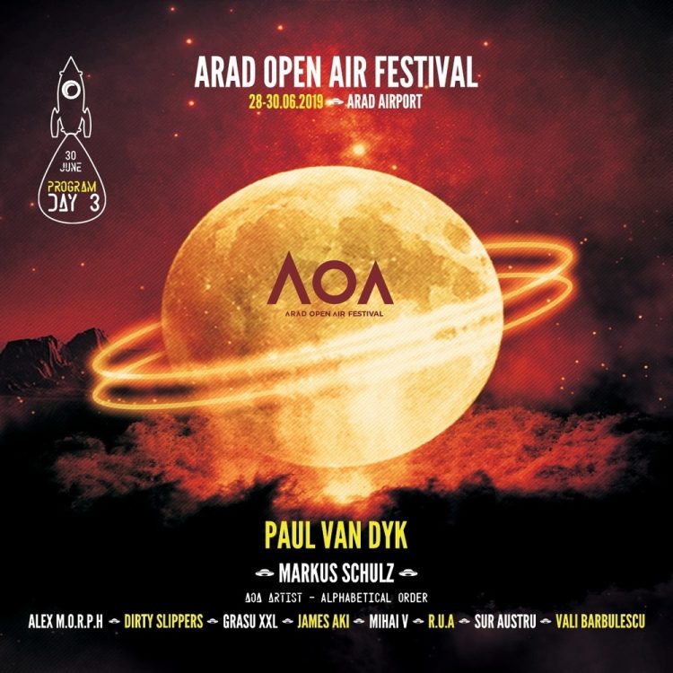 Programul complet – Arad Open Air Festival 2019