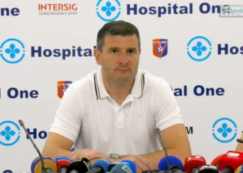 Craiova a ratat victoria în Albania, Laszlo Balint îi atenționează pe jucători: „Va trebui să analizez situația”