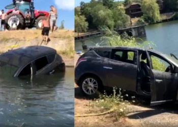 Un bărbat i-a scufundat maşina soţiei din răzbunare. Motivul este halucinant