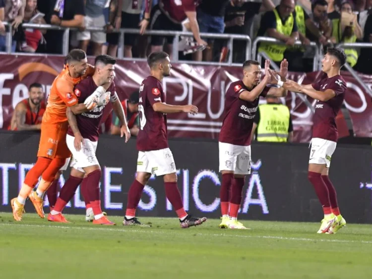 Rapid a învins fără probleme pe FCSB, care e în degringoladă
