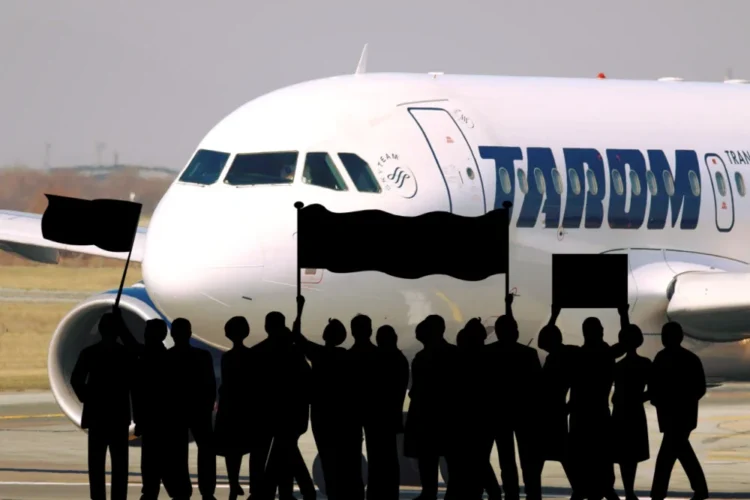 Grevă anunțată de compania TAROM. Niciun avion nu va mai decola timp de trei ore