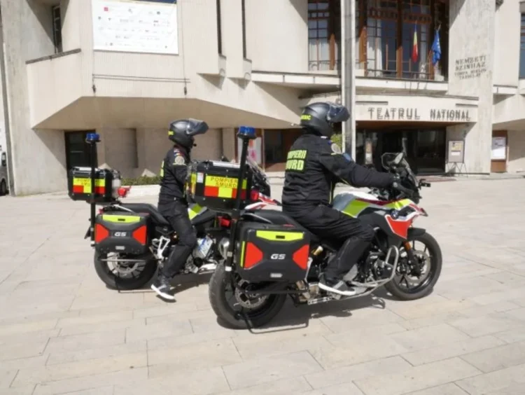 Motociclete SMURD pentru intervenţii rapide în centrele urbane aglomerate