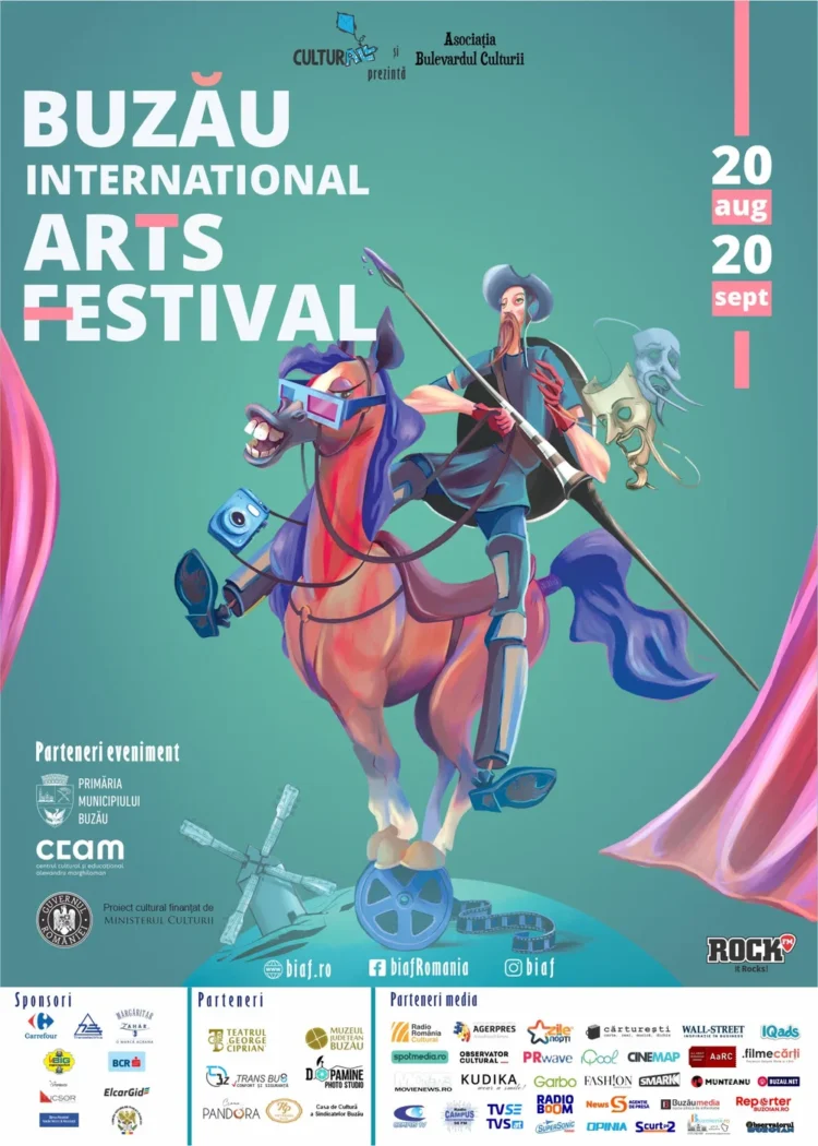 Începe competiția oficială a Festivalului Internațional de Teatru Independent COMIC 7 B,  din cadrul Buzău International Arts Festival