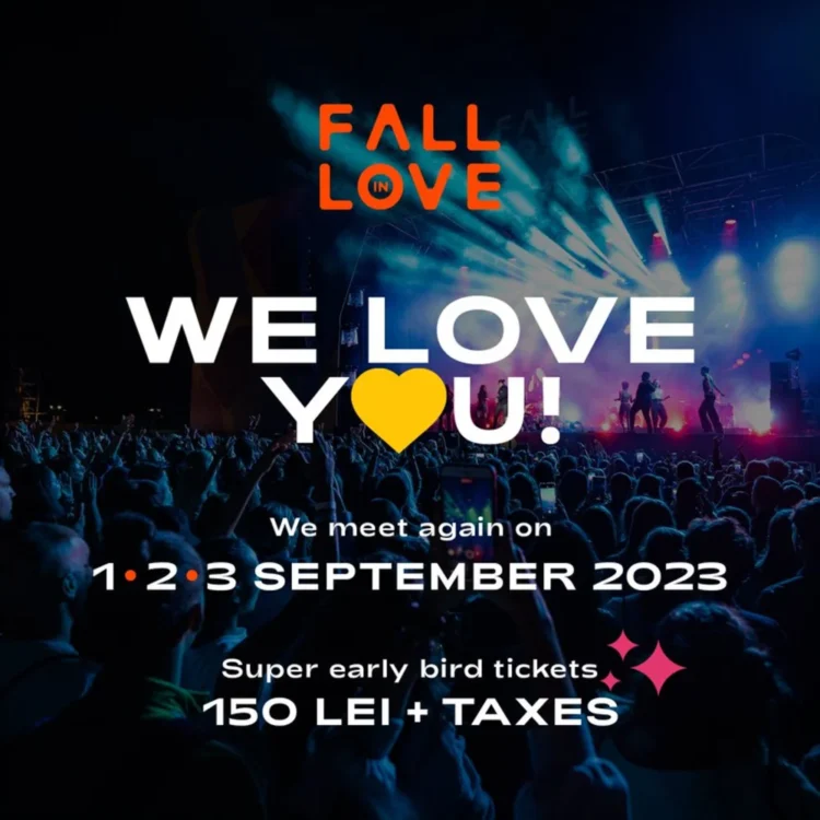 25 000 de festivalieri s-au bucurat de muzică și natură la Fall In Love