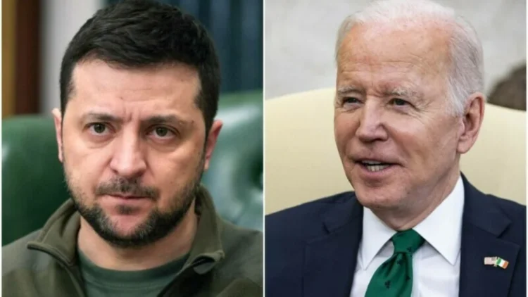 Zelenski a vorbit la telefon cu preşedintele SUA, Joe Biden: „Loviturile de astăzi sunt un semn de slăbiciune a armatei ruse”