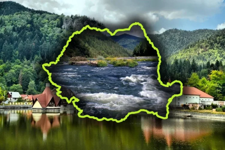 Oraşul superb din România de care puţini au habar. Peisajul e unic, apa se întâlneşte cu muntele, nu e deloc aglomerat