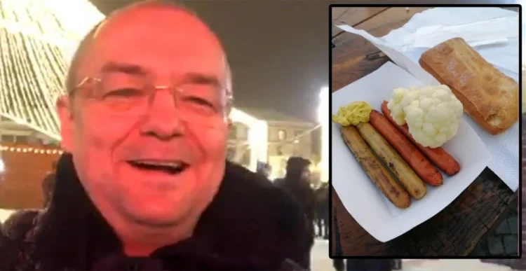 Cum a reacționat primarul Emil Boc, după ce a aflat că o porție de cârnați costă 57 de lei la Târgul de Crăciun din Cluj-Napoca