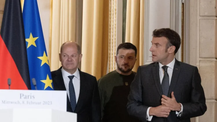 WSJ: Germania, Franţa şi Marea Britanie vor să propună Ucrainei un pact de securitate pentru a încuraja începerea negocierilor de pace