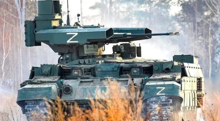 „Terminatorul” cu care se lăuda armata rusă, distrus în estul Ucrainei. Cum arată acum FOTO