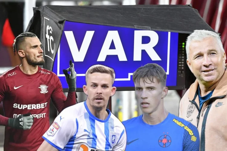 Pe cine a ajutat și pe cine a dezavantajat apariția VAR? » CFR Cluj contestă sistemul, dar a beneficiat de el, precum FCSB. Pentru Rapid și Craiova ar fi fost mult mai bine fără + Raport șocant pentru Farul