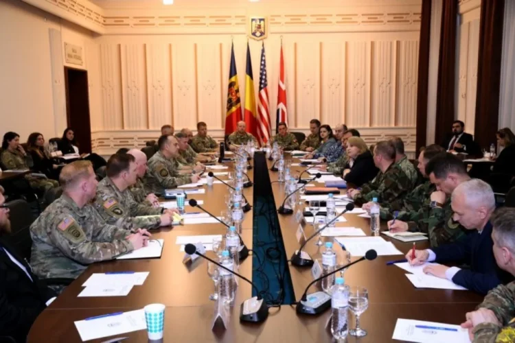 Premieră: MApN a găzduit o reuniune trilaterală România – SUA – R. Moldova la nivel de oficiali militari și la care au participat și reprezentanți ai Marii Britanii