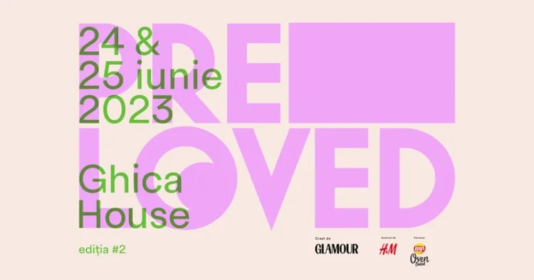 Preloved ediția 2, un pop-up event creat de Glamour, are loc pe 24 și 25 iunie, la Ghica House