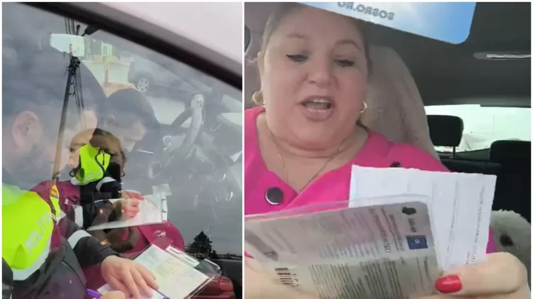 Diana Şoșoacă, amendată după ce s-a certat cu polițiștii care i-au luat permisul pentru depășirea limitei de viteză