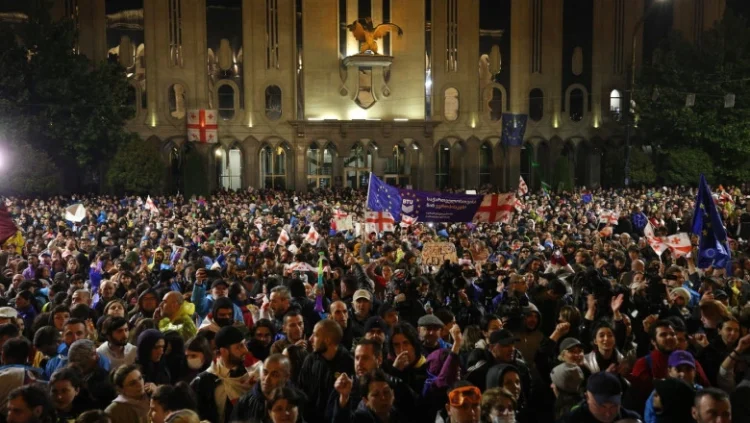 Lovitură pentru Georgia, care visa la UE. Mai multe țări vor să-i suspende călătoriile fără viză din cauza legii pe model rusesc