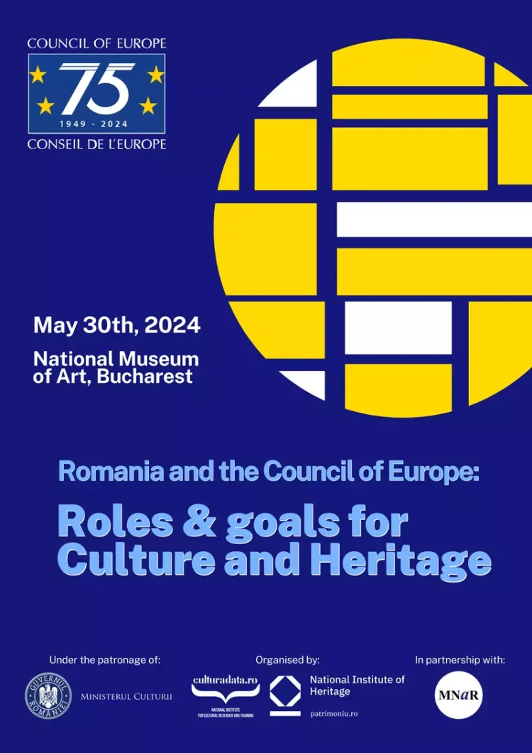 România sărbătorește 75 de ani de la înființarea Consiliului Europei printr-o Sesiune Specială dedicată Culturii și Patrimoniului. Reprezentanți la nivel înalt ai Consiliului Europei, prezenți la București