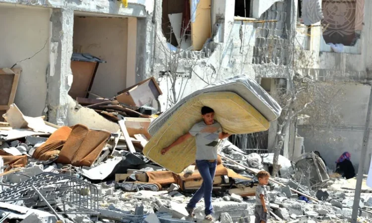 Eforturi franco-americane pentru situația din Gaza. Ministrul israelian al Apărării este așteptat în SUA de omologul american. Macron îl primește luni pe regele Iordaniei pentru a discuta despre nevoia încetării focului