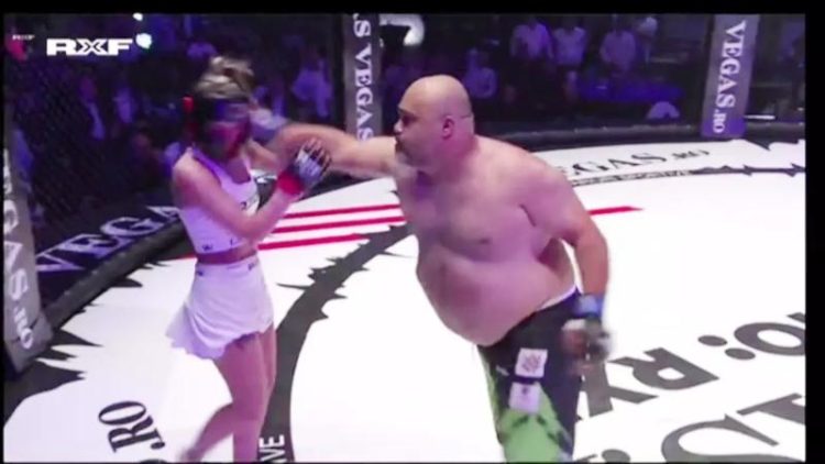 Ce luăm din Rusia? Lupta dintre bărbatul de 140 de kilograme care a bătut la București două femei în ring nu este ”un trend mondial”, ci ”un sport” care mai poate fi găsit doar la ruși!