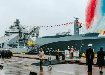 Damen Galați a livrat Marinei Olandeze una din cele mai mari nave militare construite în România