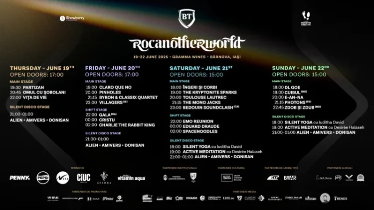 Dincolo de muzică: Rocanotherworld aduce experiența completă la Iași începe cea de-a zecea ediție Rocanotherworld