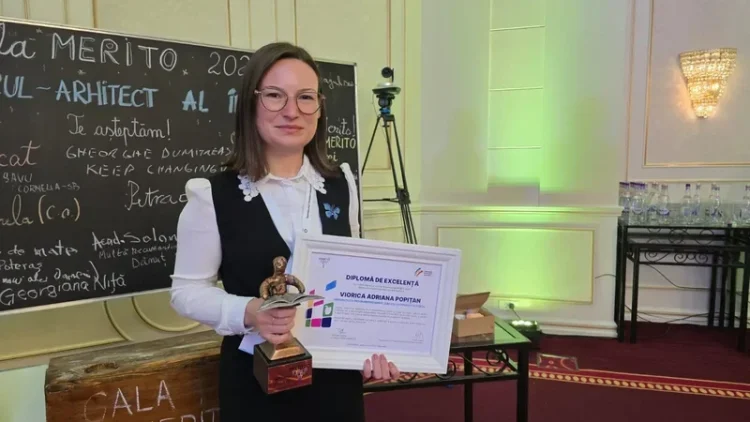 În 2023 i-a murit soțul, în 2025 a fost premiată Merito. Educatoarea Adriana Popițan: „Am ales să onorez viața lui Puiu alegând să lupt să fiu bine”