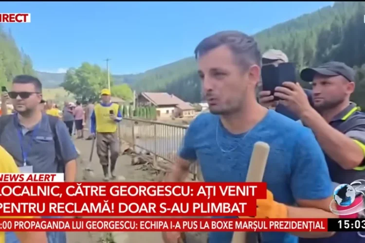 Localnicul din Broșteni care l-a înfruntat pe Călin Georgescu, mesaj pentru politicieni: „Ei trebuie să facă treaba de la București. Cu ce ne ajută dacă vin aici?” Localnicul din Broșteni care l-a înfruntat pe Călin Georgescu, mesaj pentru politicieni: „Ei trebuie să facă treaba de la București. Cu ce ne ajută dacă vin aici?”