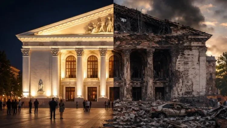Teatrul Dramatic din Mariupol, reconstruit și pregătit să se redeschidă publicului