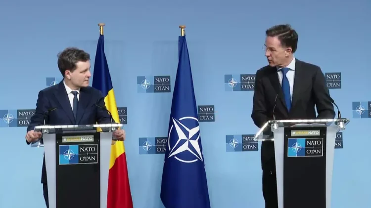 Nicușor Dan s-a întâlnit cu Mark Rutte, la sediul NATO. „România se poate baza pe NATO”. Cum sunt interpretate amenințările Iranului Nicușor Dan s-a întâlnit cu Mark Rutte, la sediul NATO. „România se poate baza pe NATO”. Cum sunt interpretate amenințările Iranului