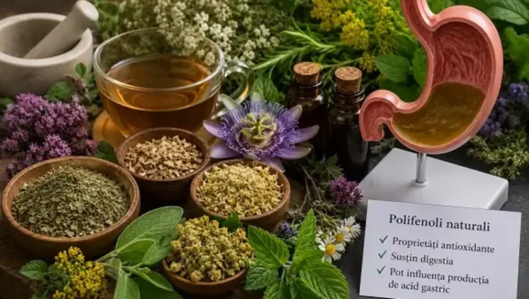 Legatura dintre plantele medicinale si acidul gastric Legatura dintre plantele medicinale si acidul gastric