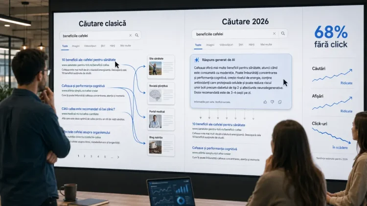 Tot mai multe căutări pe Google se termină fără ca cineva să intre pe un site