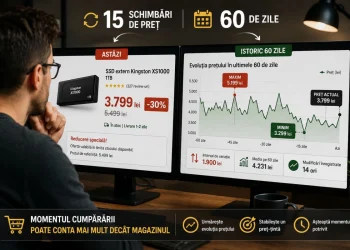 Un hard disk și-a schimbat prețul de cincisprezece ori în două luni. Cât de mult se mișcă piața online